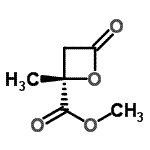 CAS 登录号：353302-31-5， 甲基(2S)-2-甲基-4-氧代-2-氧杂环丁烷羧酸酯