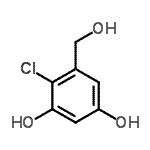 CAS 登录号：35354-28-0， 4-氯-5-(羟基甲基)-1,3-苯二酚