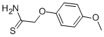 CAS#: 35370-92-4, 2-(4-Methoxyphenoxy)Ethanethioamide