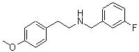 CAS 登录号：353779-40-5， N-(3-氟苄基)-2-(4-甲氧基苯基)乙胺