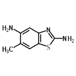 CAS 登录号：35435-49-5， 6-甲基-1,3-苯并噻唑-2,5-二胺