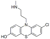 CAS 登录号:3546-08-5, 8-氯-10-(3-甲基氨基丙基)吩噻嗪-3-醇