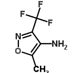 CAS 登录号：354795-56-5， 5-甲基-3-(三氟甲基)-1,2-恶唑-4-胺