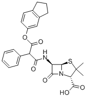 CAS 登录号:35531-88-5, 卡茚西林