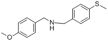 CAS#: 355381-56-5, (4-Methoxy-Benzyl)-(4-Methylsulfanyl-Benzyl)-Amine