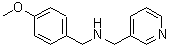 CAS 登录号：355382-21-7， (4-甲氧基-苄基)-吡啶-3-甲胺