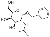 CAS 登录号:3554-93-6, 苄基 2-乙酰氨基-2-脱氧-alpha-D-吡喃半乳糖苷