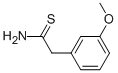 CAS#: 35582-11-7, 2-(3-Methoxyphenyl)Ethanethioamide