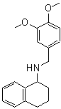 CAS 登录号：356093-63-5， N-(3,4-二甲氧基苄基)-1,2,3,4-四氢-1-萘胺
