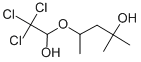 CAS 登录号：3563-58-4， 2-甲基-4-(2,2,2-三氯-1-羟基乙氧基)戊烷-2-醇