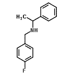 CAS 登录号：356531-62-9， N-(4-氟苄基)-1-苯基乙胺