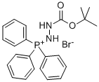 CAS 登录号:356534-53-7, 1-(叔丁基氧羰基)-2-三苯基鏻肼溴化物