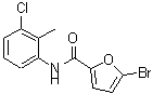 CAS 登录号：356562-12-4， 5-溴-N-(3-氯-2-甲基苯基)-2-糠酰胺
