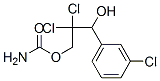 CAS 登录号：3567-31-5， [2,2-二氯-3-(3-氯苯基)-3-羟基丙基]氨基甲酸酯