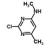 CAS 登录号：3569-33-3， 2-氯-N,6-二甲基-4-嘧啶胺