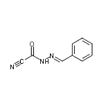 CAS 登录号：357294-38-3， {(E)-[(氰基羰基)亚肼基]甲基}苯