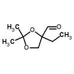 CAS 登录号：357330-15-5， 4-乙基-2,2-二甲基-1,3-二氧戊环-4-甲醛