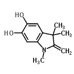 CAS 登录号：357397-42-3， 1,3,3-三甲基-2-亚甲基-5,6-吲哚啉二醇