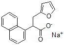 CAS 登录号:3576-31-6, 3-(呋喃-2-基)-2-萘-1-基丙酸钠