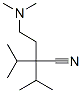 CAS 登录号:3582-37-4, 2-(2-二甲基氨基乙基)-3-甲基-2-丙-2-基丁腈