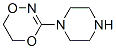 CAS#: 358389-43-2, 5,6-Dihydro-3-(1-Piperazinyl)-1,4,2-Dioxazine