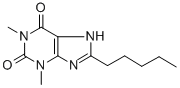 CAS#: 35873-41-7, 1,3-Dimethyl-8-Pentyl-7H-Purine-2,6-Dione