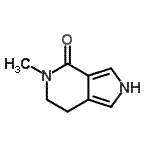 CAS 登录号：358732-62-4， 5-甲基-2,5,6,7-四氢-4H-吡咯并[3,4-c]吡啶-4-酮