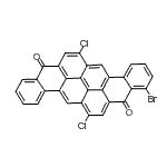 CAS 登录号：35884-41-4， 1-溴-6,14-二氯-8,16-吡蒽二酮