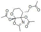 CAS 登录号：35954-65-5， (3aR)-2-甲基-5alpha-(乙酰氧基甲基)-6beta,7alpha-二乙酰氧基-3Aalpha,6,7,7Aalpha-四氢-5H-吡喃并[3,2-d]恶唑