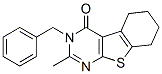 CAS 登录号：35973-85-4， 2-甲基-3-(苯基甲基)-5,6,7,8-四氢-[1]苯并噻吩并[3,2-e]嘧啶-4-酮