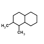 CAS 登录号：3604-14-6， 1,2-二甲基十氢萘