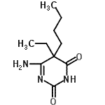 CAS 登录号：360762-14-7， 6-氨基-5-丁基-5-乙基-2,4(3H,5H)-嘧啶二酮