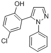 CAS 登录号：36124-03-5， 4-氯-2-(1-苯基-1H-吡唑-5-基)-苯酚