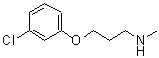 CAS 登录号：361395-22-4， 3-(3-氯苯氧基)-N-甲基-1-丙胺