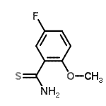 CAS 登录号：361548-86-9， 5-氟-2-甲氧基苯硫代甲酰胺