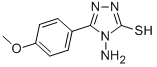 CAS#: 36209-49-1, 4-Amino-2,4-Dihydro-5-(4-Methoxyphenyl)-3H-1,2,4-Triazole-3-Thione