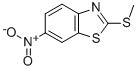 CAS#: 3621-99-6, 2-(Methylthio)-6-Nitro-1,3-Benzothiazole