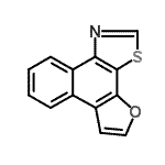 CAS 登录号：362503-59-1， 呋喃并[2',3':3,4]萘并[1,2-d][1,3]噻唑