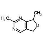 CAS 登录号：36267-77-3， 2,7-二甲基-5,7-二氢呋喃并[3,4-d]嘧啶