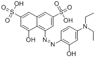 CAS#: 3627-04-1, 5-(4-Diethylamino-2-Hydroxyphenylazo)-4-Hydroxynaphthalene-2,7-Disulfonic Acid Sodium Salt