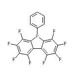 CAS 登录号：36284-12-5， 1,2,3,4,6,7,8,9-八氟-5-苯基-5H-苯并[b]磷代吲哚