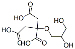 CAS 登录号:36291-32-4, 与1,2,3-丙烷三醇单 2-羟基-1,2,3-丙烷三羧酸酯