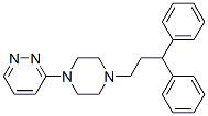 CAS#: 36371-39-8, 3-[4-[3,3-Di(Phenyl)Propyl]Piperazin-1-Yl]Pyridazine
