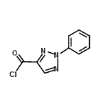 CAS 登录号：36386-85-3， 2-苯基-2H-1,2,3-三唑-4-甲酰氯