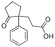 CAS 登录号：3644-74-4， 3-(2-氧代-1-苯基环戊基)丙酸