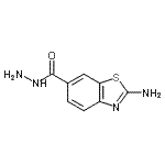 CAS 登录号：364743-45-3， 2-氨基-1,3-苯并噻唑-6-甲酰肼
