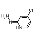 CAS 登录号：364757-36-8， 4-氯-2-肼基吡啶