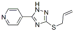 CAS#: 3652-25-3, 4-(5-Prop-2-Enylsulfanyl-2H-1,2,4-Triazol-3-Yl)Pyridine