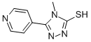 CAS#: 3652-32-2, 4-Methyl-5-Pyridin-4-Yl-4H-[1,2,4]Triazole-3-Thiol