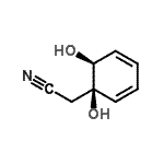 CAS 登录号：365458-95-3， [(1R,6S)-1,6-二羟基-2,4-环己二烯-1-基]乙腈